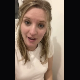 A blonde, British girl records herself shitting into a toilet from an under the ass perspective in two waves. 720P HD Vertical format video. Over 1.5 minutes.